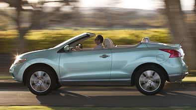 Nissan Murano CrossCabriolet, Seitenansicht