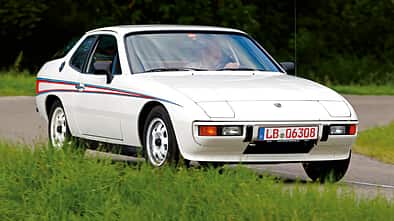 Porsche 924, Frontansicht