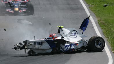 Robert Kubica Crash GP Kanada 2007