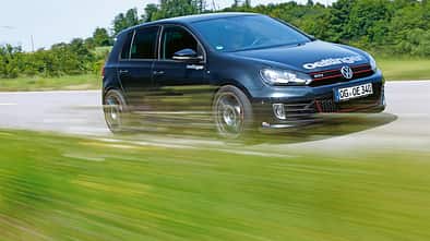 Kurztest: Oettinger-VW Golf GTI Edition 35, Seite vorne, SPA 10/2012