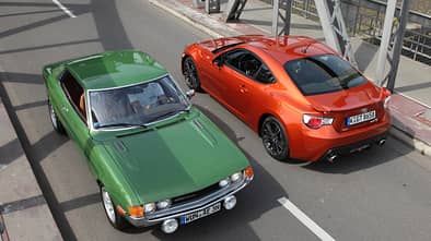 Toyota GT 86, Toyota Celica, Seitenansicht
