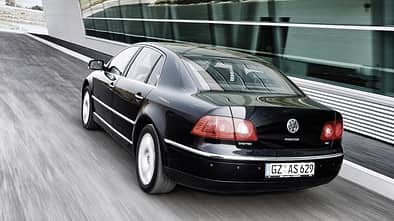 VW Phaeton V10 TDI Motion, Heckansicht