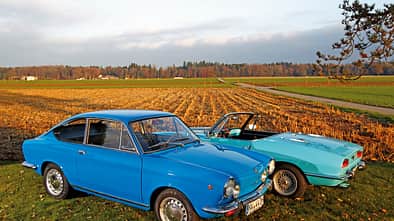 Fiat 850 Coupé, Seitenansicht