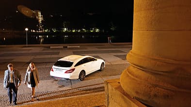 Mercedes CLS 500 Shooting Brake, Seitenansicht
