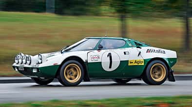 Lancia Stratos HF, Seitenansicht