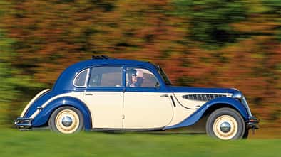 BMW 328, Seitenansicht