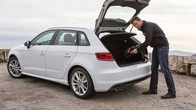 Audi A3 Sportback, Kofferraum, Heckklappe