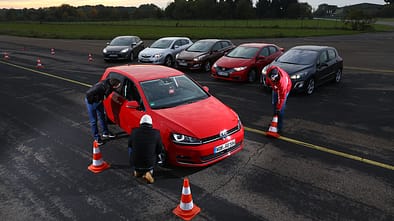 VW Golf gegen Ford Focus, Honda Civic, Opel Astra, Hyundai i30, Peugeot 308
