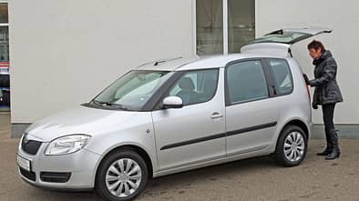 Skoda Roomster, Seitenansicht, Heckklappe