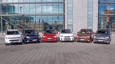 Mitsubishi ASX, Mitsubishi Outlander, Frontansicht