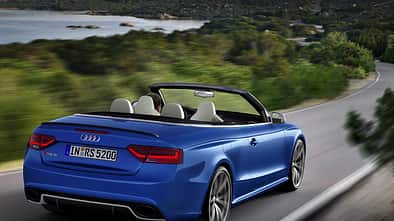 Audi RS5 Cabrio, Heckansicht