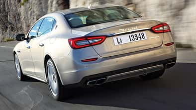 Maserati Quattroporte, Heckansicht