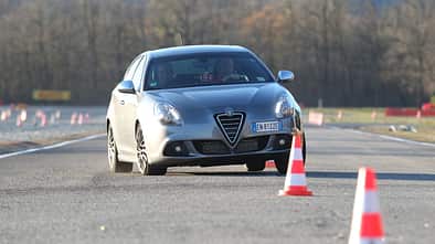 Alfa Romeo Giulietta, Frontansicht, Slalom