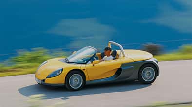 Renault Sport Spider, Seitenansicht