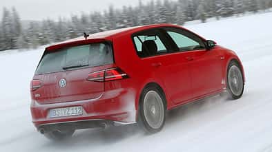 01/2013 VW Golf Abnahmefahrten Polarkreis, Golf GTI