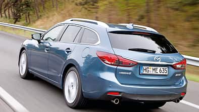 Mazda 6 Kombi, Heckansicht