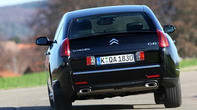 Citroën C6 HD i 170 Biturbo, Heckansicht