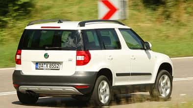 Skoda Yeti, Heckansicht