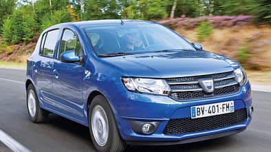 Dacia Sandero, Frontansicht