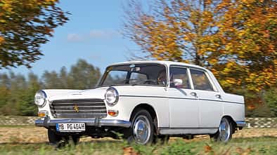 Peugeot 404, Seitenansicht