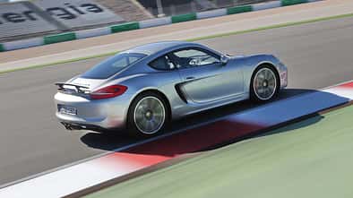 Porsche Cayman S, Seitenansicht
