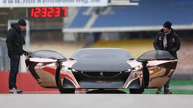Peugeot Onyx, Frontansicht, Seitentüren