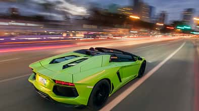 Lamborghini Aventador LP 700-4 Roadster, Heckansicht