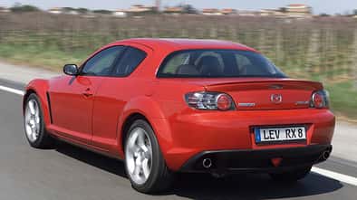 Mazda RX-8, Heckansicht