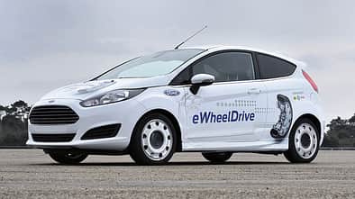 Ford Fiesta Schaeffler E-Wheel Drive