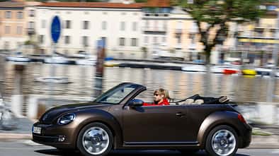 VW Beetle Cabrio 2.0 TDI, Seitenansicht
