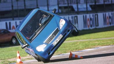 Mercedes A-Klasse, Elchtest