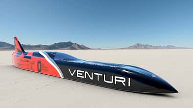 Venturi VBB 3.0 Elektroauto Geschwindigkeitsrekord
