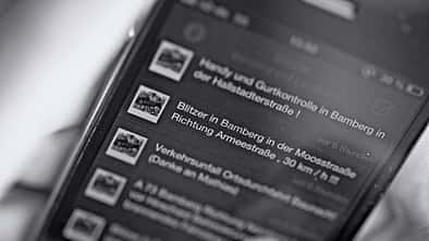 Blitzer-App Bamberg, App