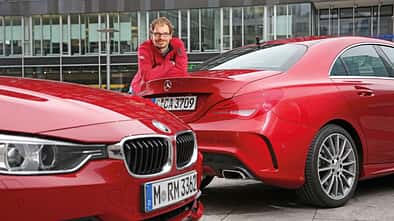 Mercedes CLA 250, BMW 328i, Sebstaian Renz