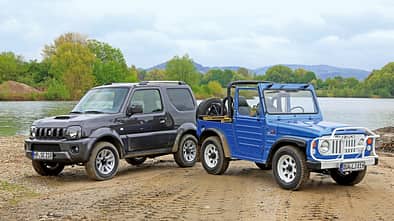 Suzuki Jimny, Suzuki LJ80, Frontansicht
