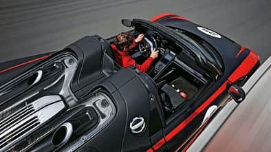 Porsche 918 Spyder, Draufsicht