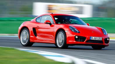Porsche Cayman S, Frontansicht
