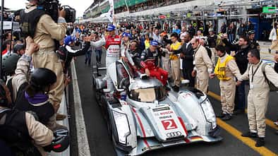 24h-Rennen Le Mans 2013, Siegerehrung