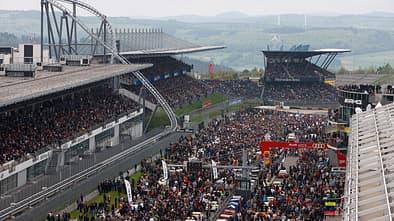 24h-Nürburgring, Zuschauer, Start-Ziel-Bereich