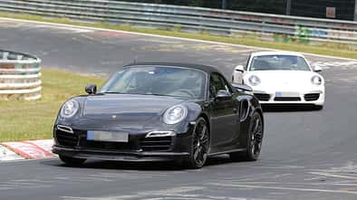Erlkönig Porsche 911 Turbo Cabrio