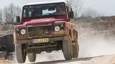 Land Rover Defender 90 TD4 SW, Frontansicht