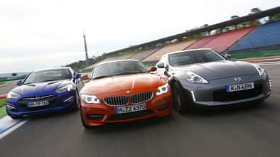 BMW Z4 sDrive 35is, Hyundai Genesis Coupé, Nissan 370Z