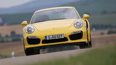 Porsche 911 Turbo S, Frontansicht