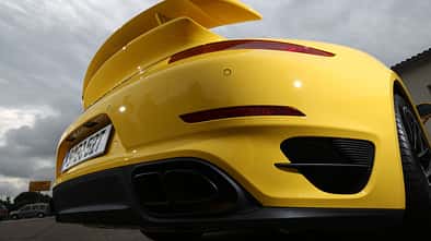 Porsche 911 Turbo S, Heckspoiler