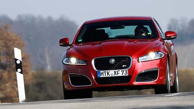 Jaguar XFR, Frontansicht