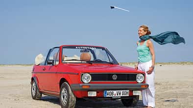 VW Golf I Cabriolet, Frontansicht