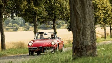 Alfa Spider 1750 Veloce, Frontansicht