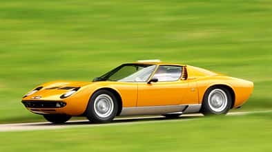 Lamborghini Miura P 400, Seitenansicht