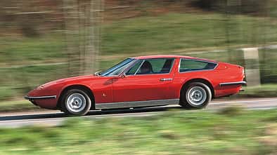 Maserati Indy, Seitenansicht