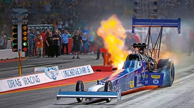 Dragster, Hockenheim, Burnout